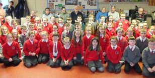 School Choir Visit Glenshane Care Centre